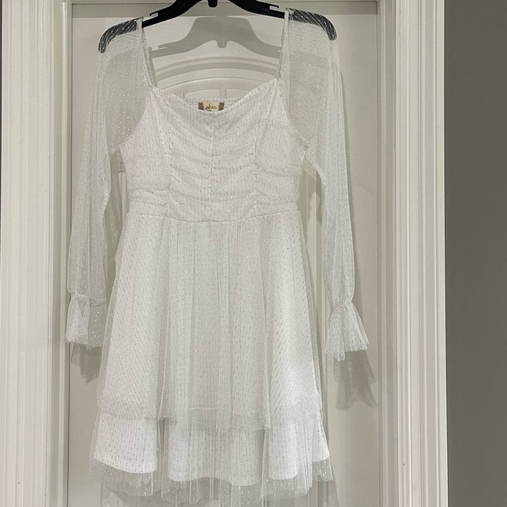 Altered White Women's Dress